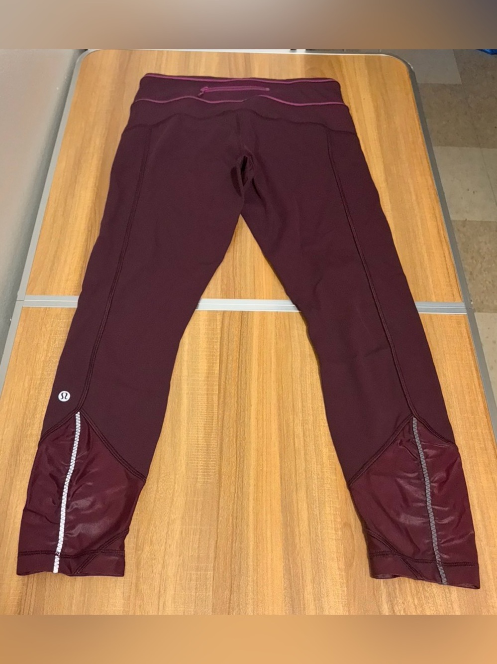 Lululemon 4 Pace Queen Tight *Full-On Luxtreme Bordeaux Drama/Raspberry